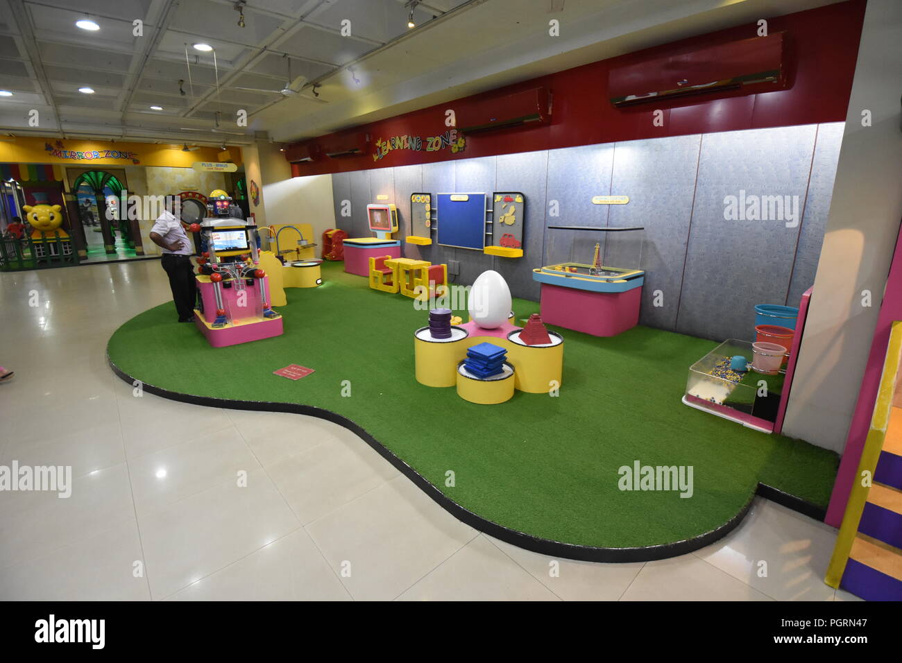 Kinder Galerie, Birla Industrielle & Technologische Museum, Kolkata, Indien Stockfoto