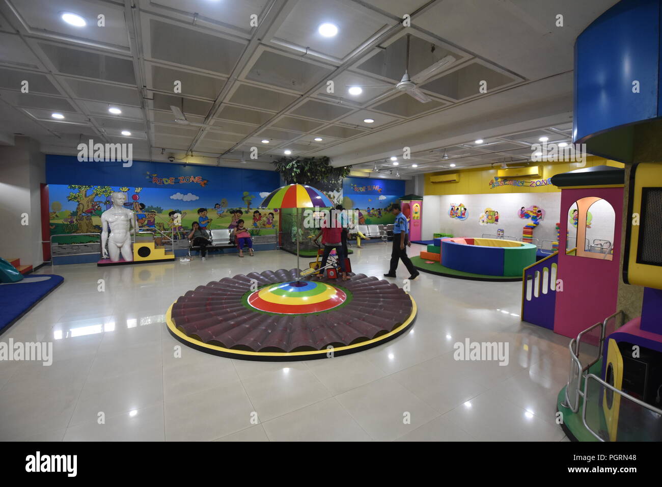 Kinder Galerie, Birla Industrielle & Technologische Museum, Kolkata, Indien Stockfoto