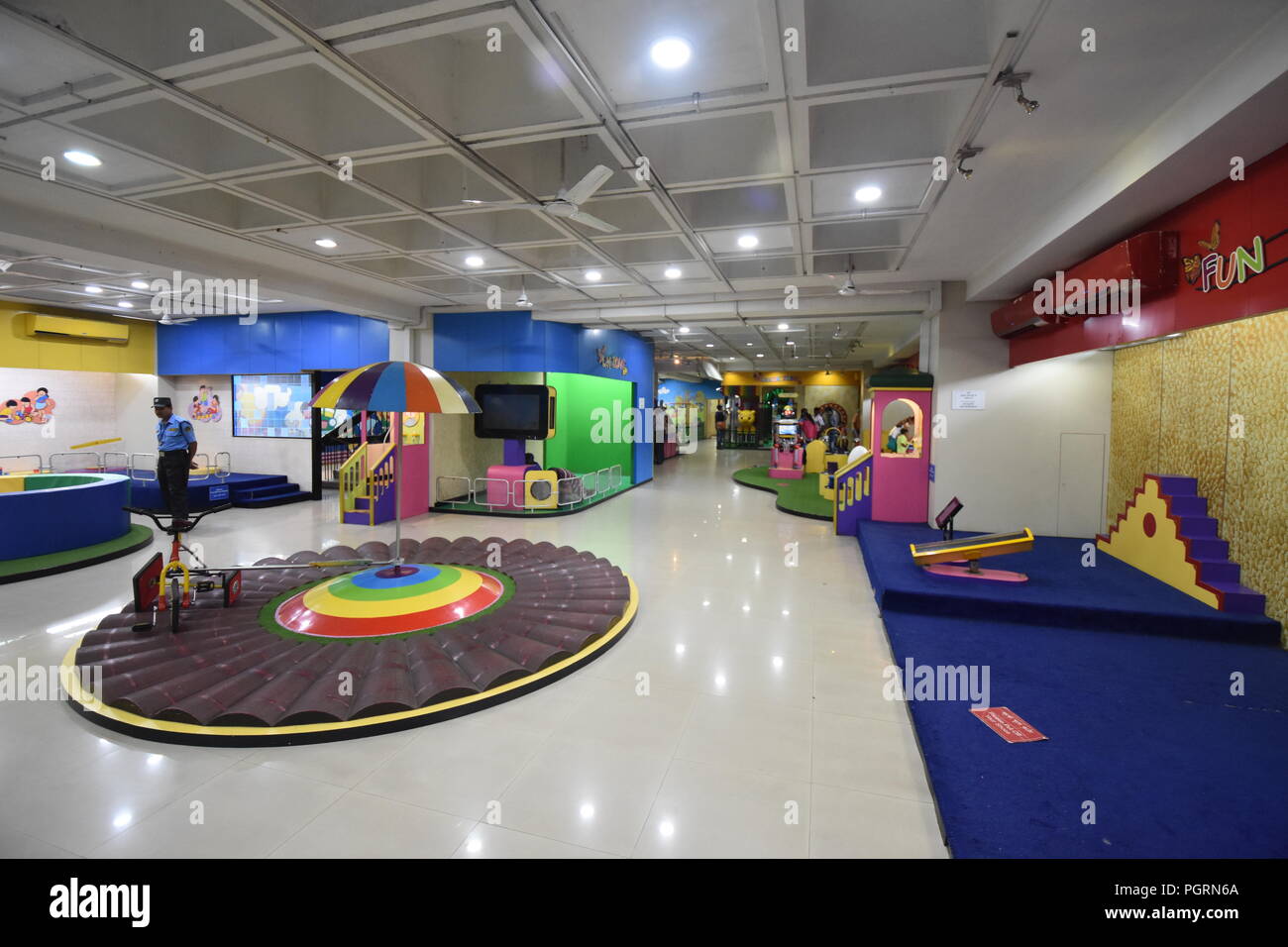 Kinder Galerie, Birla Industrielle & Technologische Museum, Kolkata, Indien Stockfoto