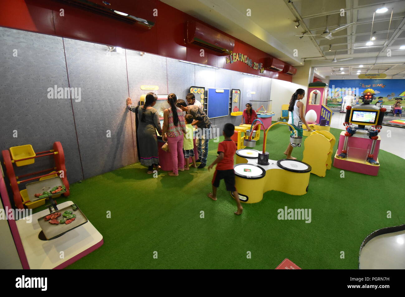 Kinder Galerie, Birla Industrielle & Technologische Museum, Kolkata, Indien Stockfoto