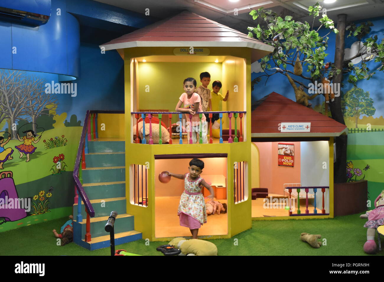 Kinder Galerie, Birla Industrielle & Technologische Museum, Kolkata, Indien Stockfoto