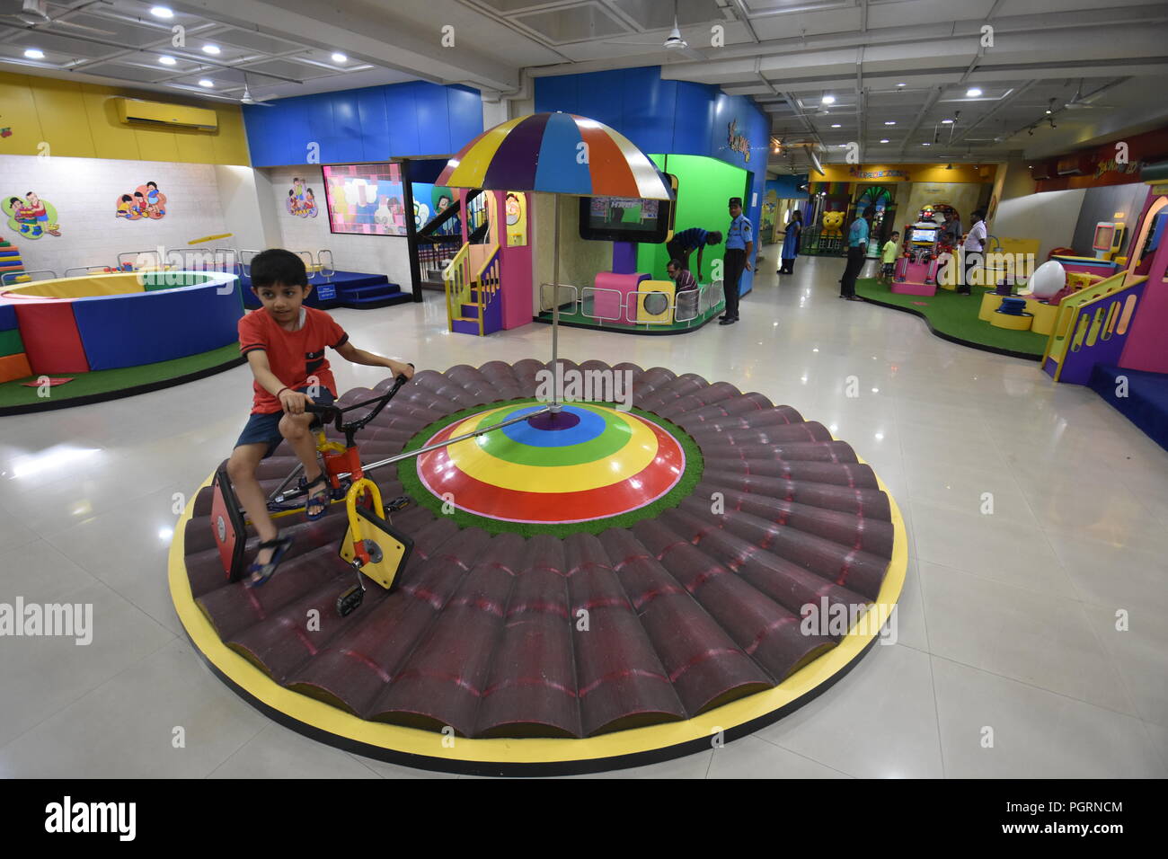 Kinder Galerie, Birla Industrielle & Technologische Museum, Kolkata, Indien Stockfoto