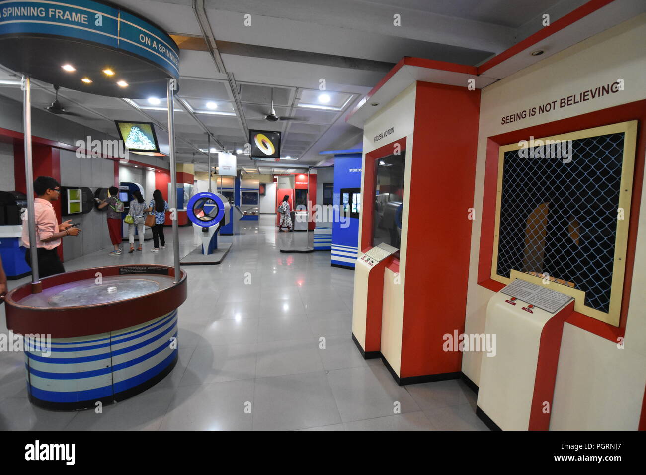 Kinder Galerie, Birla Industrielle & Technologische Museum, Kolkata, Indien Stockfoto