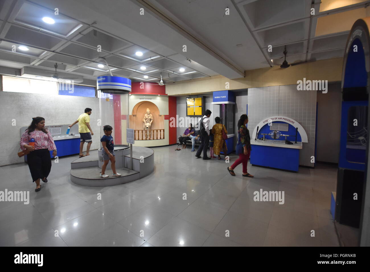 Kinder Galerie, Birla Industrielle & Technologische Museum, Kolkata, Indien Stockfoto