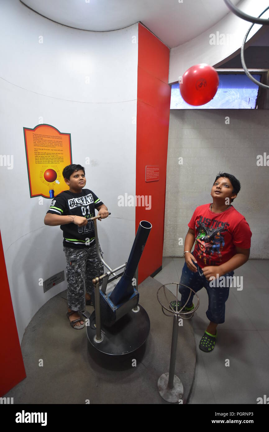 Kinder Galerie, Birla Industrielle & Technologische Museum, Kolkata, Indien Stockfoto