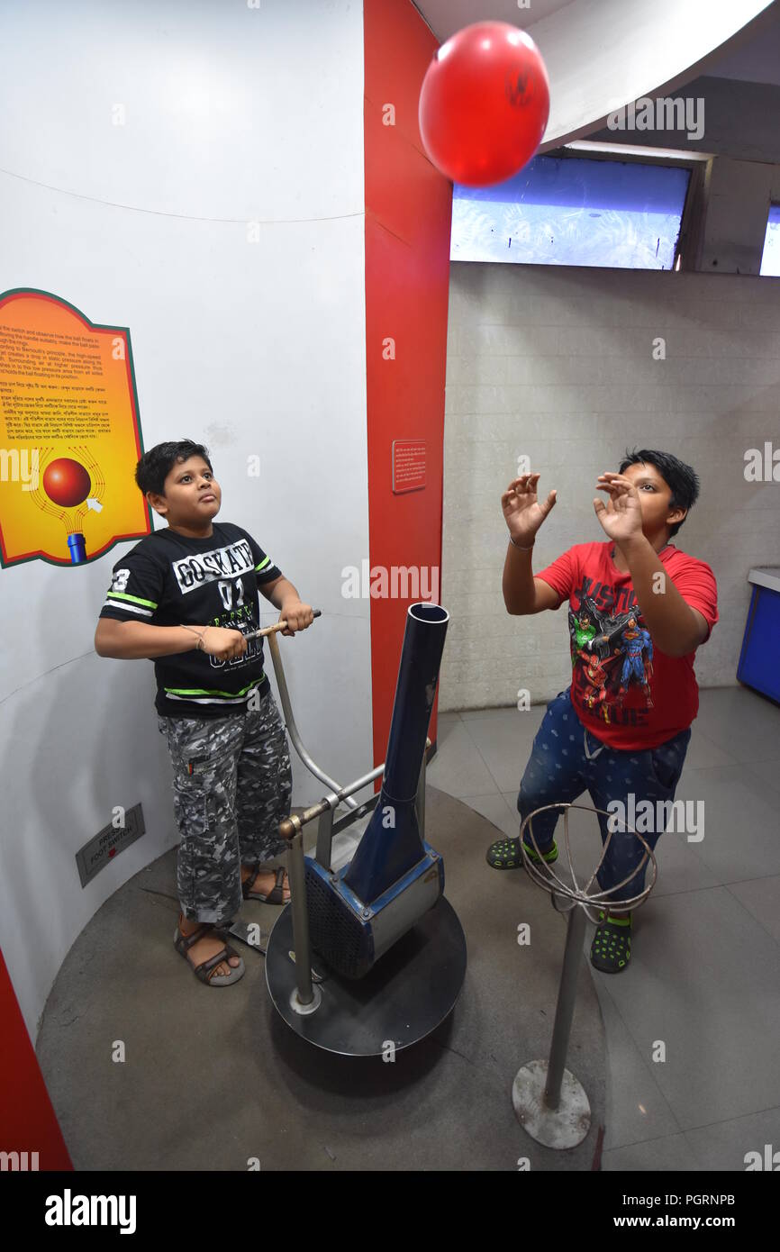 Kinder Galerie, Birla Industrielle & Technologische Museum, Kolkata, Indien Stockfoto