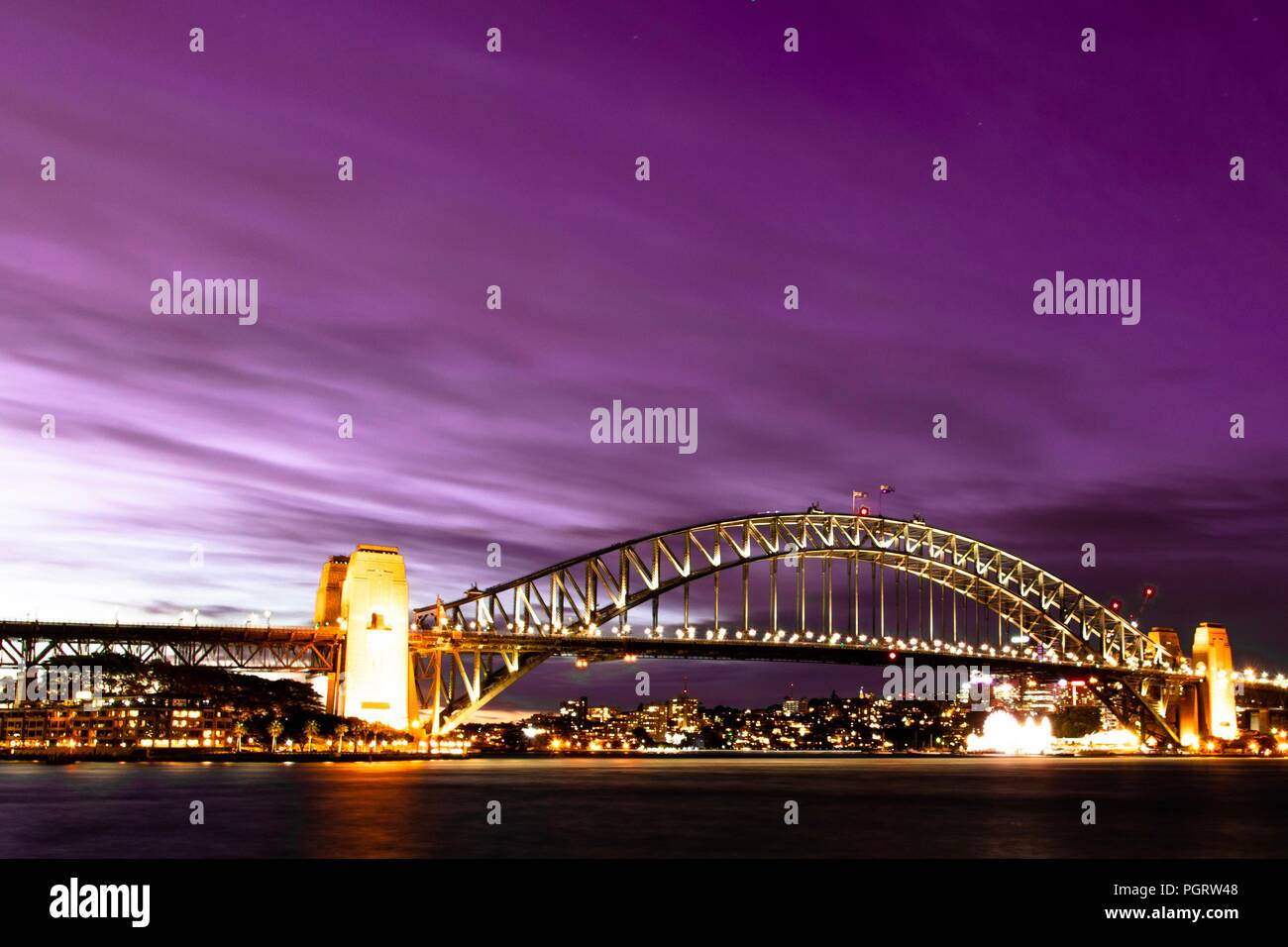 Sydney Harbour Bridge Stockfoto