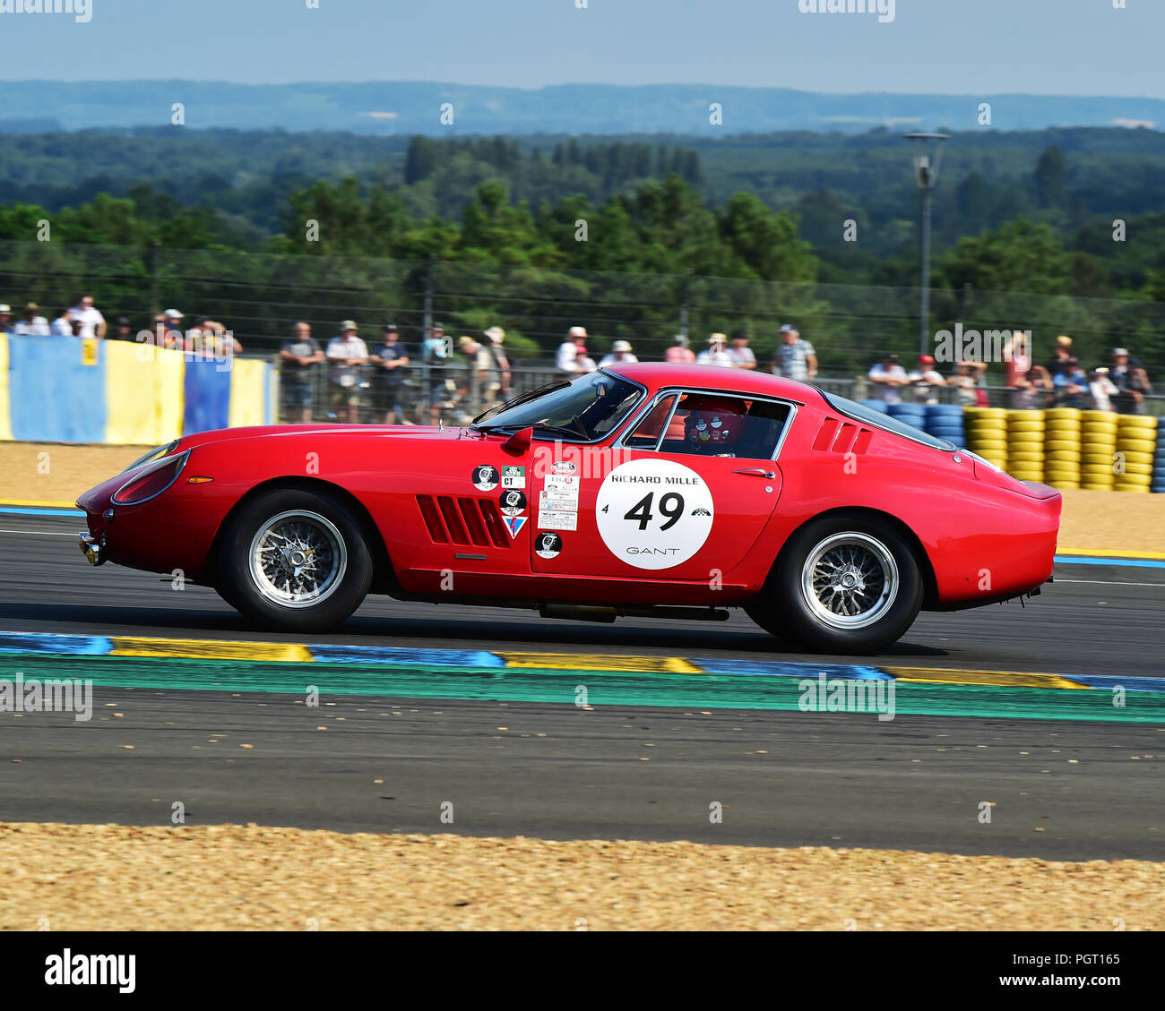 Jan Gijzen, Ferrari 275 GTB/4, Plateau 4, Grid4, 1962 bis 1965 Autos, Le Mans Classic 2018, Juli 2018, Le Mans, Frankreich, Rundstrecke, Classic, klassi Stockfoto