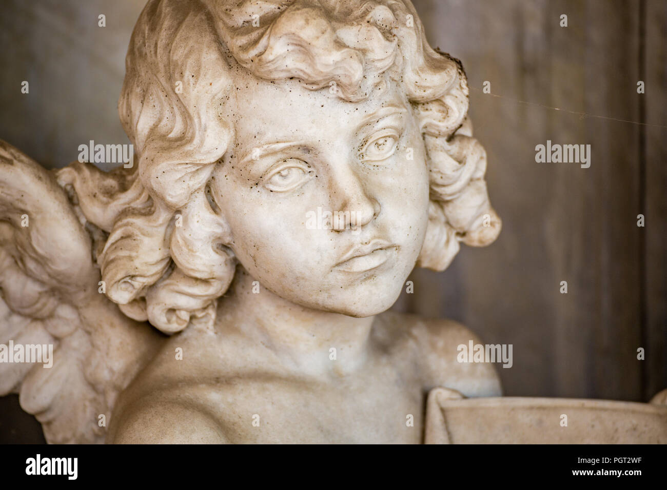 Nahaufnahme der Statue von Engel Stockfoto