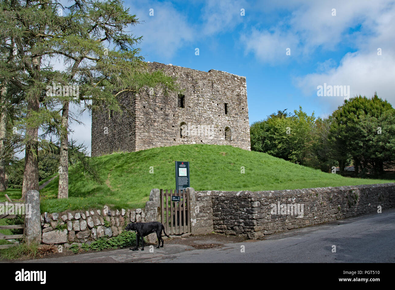 Lydford Lydford, Schloss, West Devon, Großbritannien Stockfoto