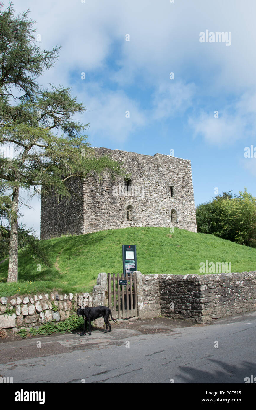 Lydford Lydford, Schloss, West Devon, Großbritannien Stockfoto
