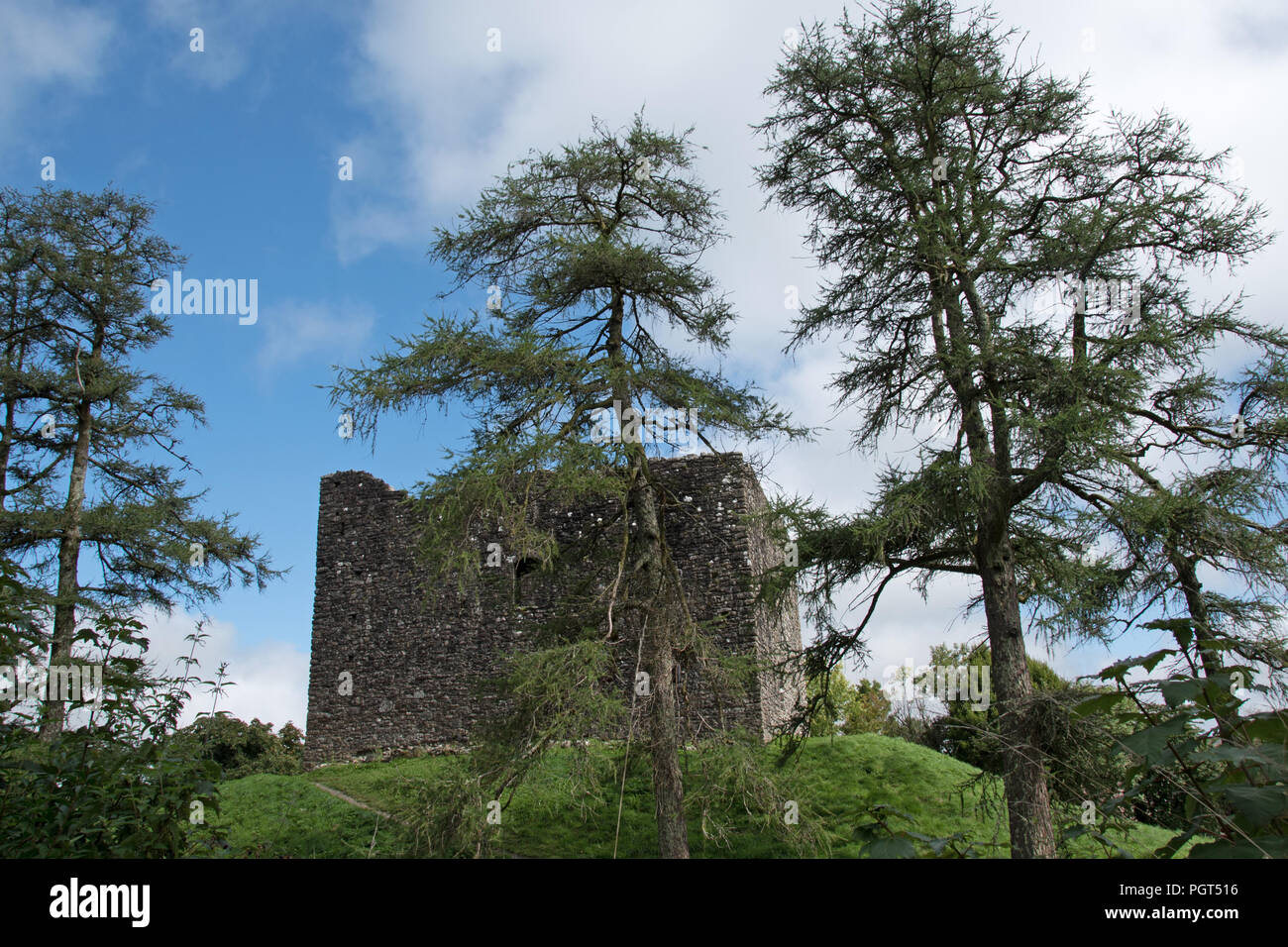 Lydford Lydford, Schloss, West Devon, Großbritannien Stockfoto