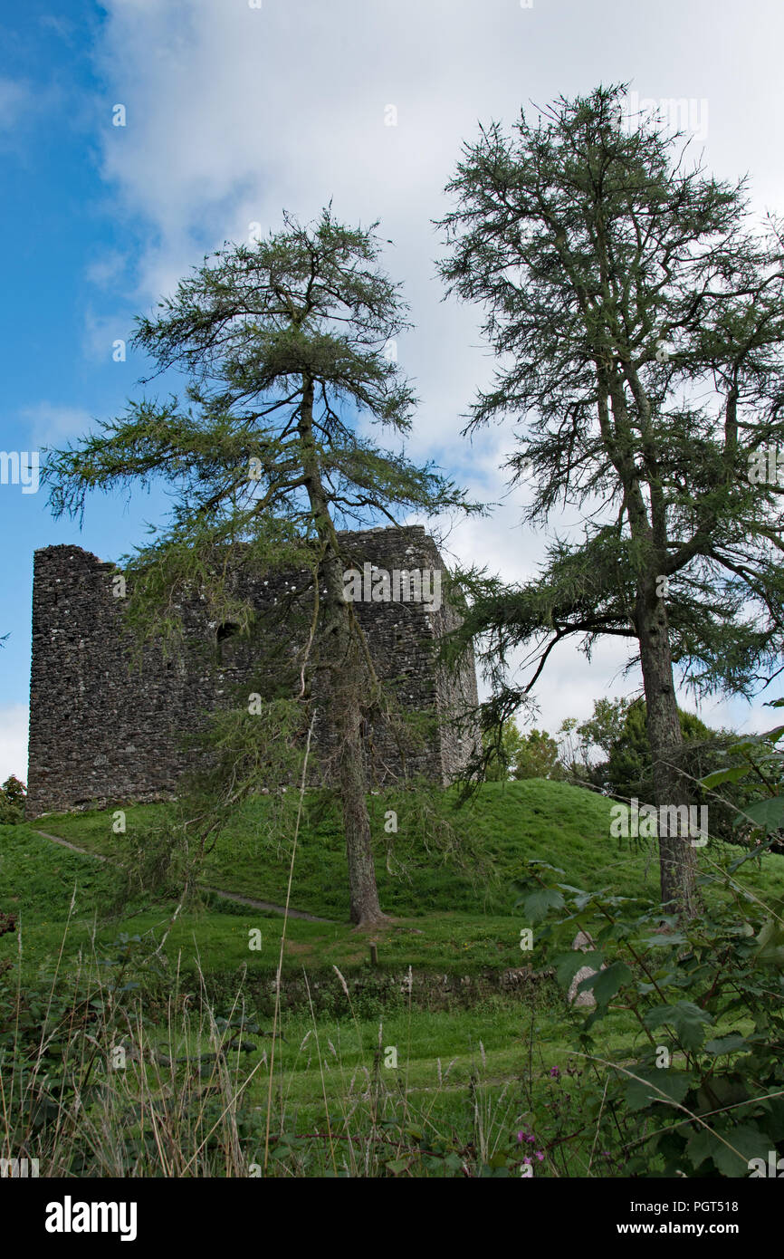 Lydford Lydford, Schloss, West Devon, Großbritannien Stockfoto