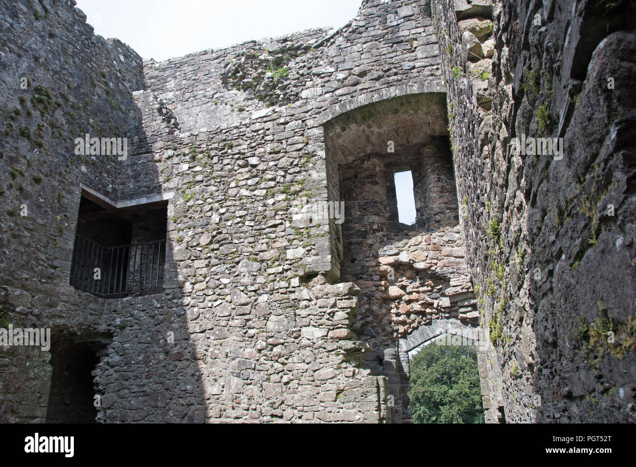 Lydford Lydford, Schloss, West Devon, Großbritannien Stockfoto