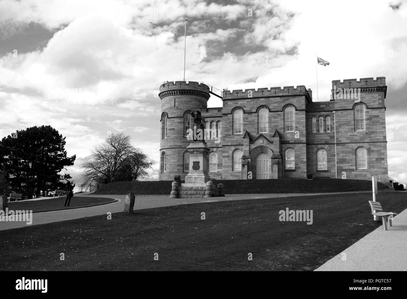 Inverness Castle Stockfoto