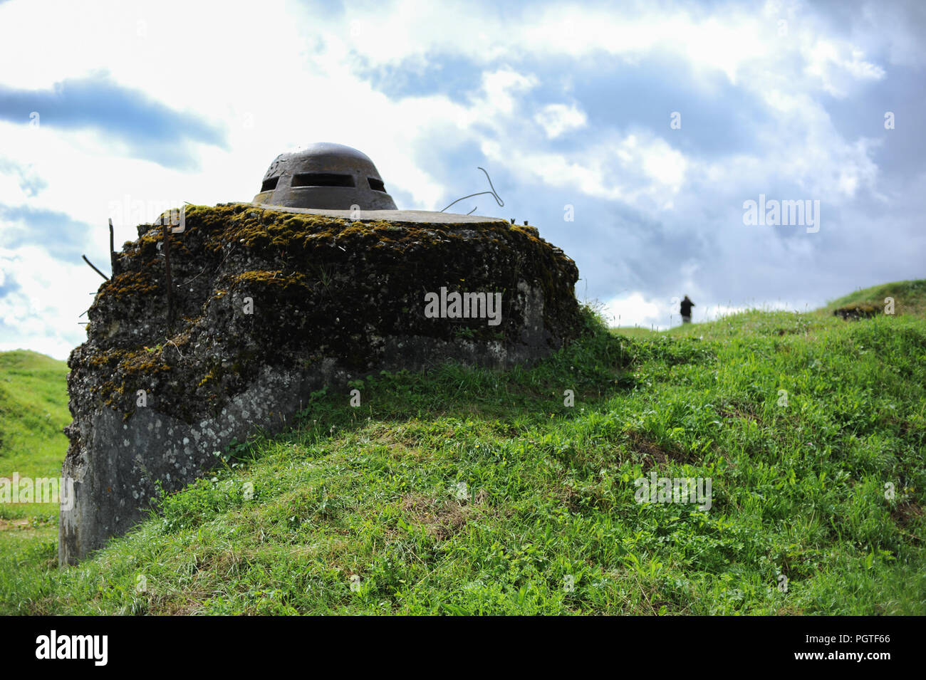 Fort Douauement in Verdun Stockfoto