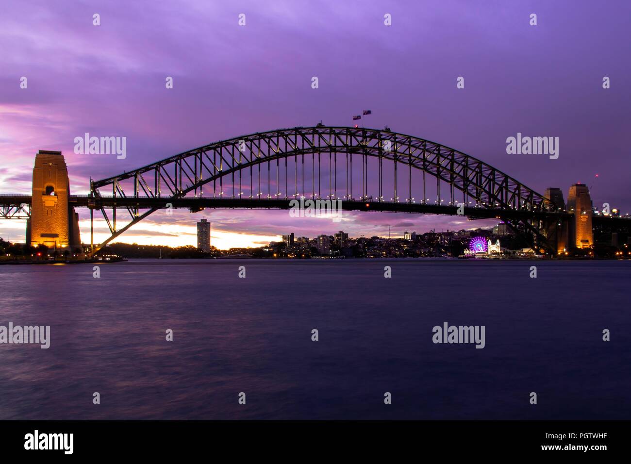 Sydney Harbour Bridge Stockfoto