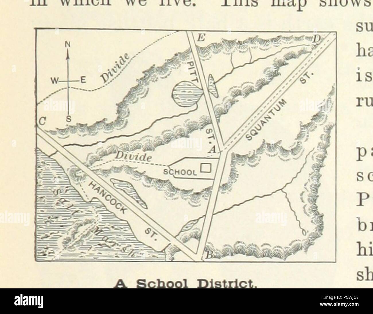 Bild von Seite 31 der "Elemente der Geographie. [Mit Illustrationen.]'. Stockfoto