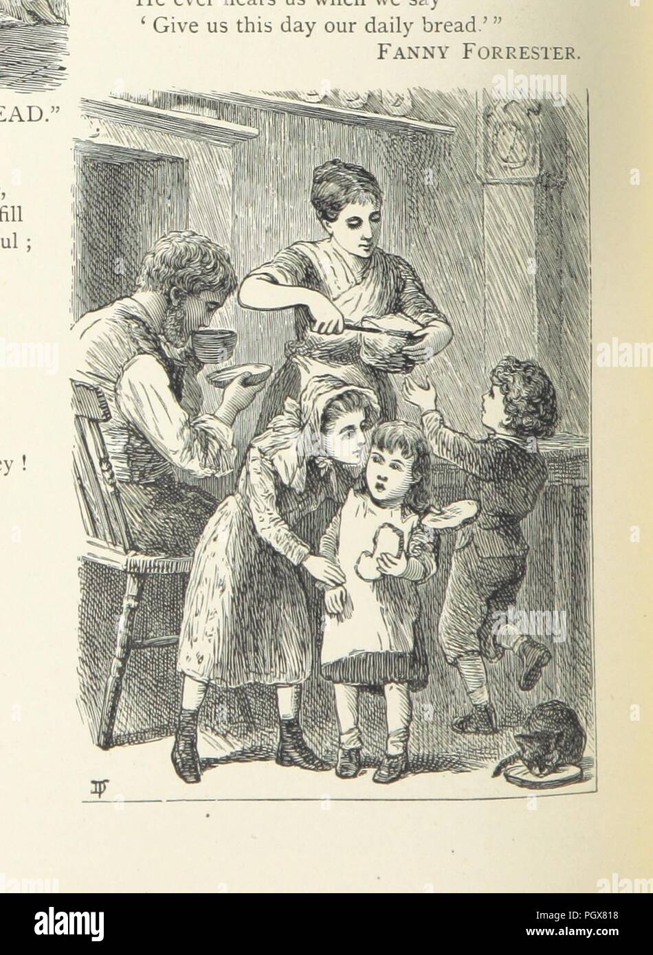 Bild von Seite 88 der unlight und Schatten. Werden Gedichte und Bilder des Lebens und der Natur. Illustrationen von F. Barnard, etc'. Stockfoto