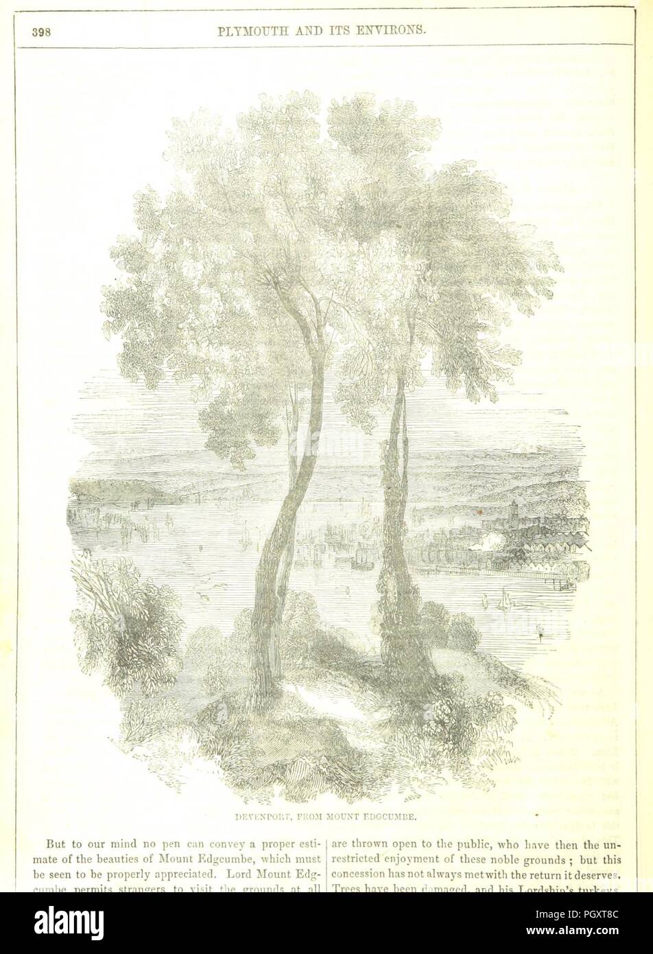 Bild von Seite 486 "Das Land wir leben in einer malerischen, historischen und literarischen Skizzenbuch der Britischen Inseln... Üppig illustriert, etc. [mit Beiträgen von Charles Knight, James Thorne, George Dodd, Andrew W 0098. Stockfoto