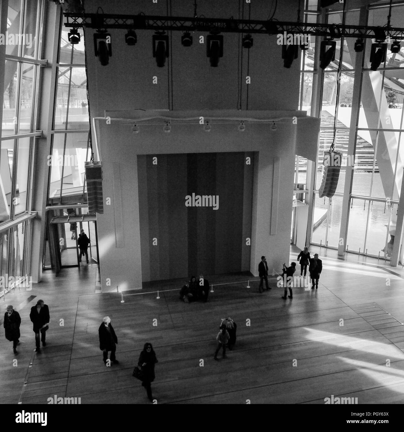 Louis Vuitton Stiftung, Paris, Frankreich Stockfoto