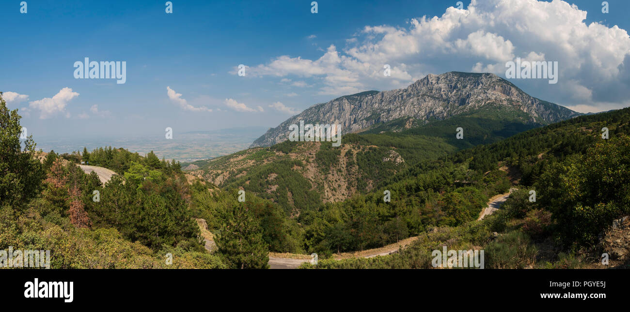 Spil Berg Panoramablick Stadt Manisa Turkei Stockfotografie Alamy