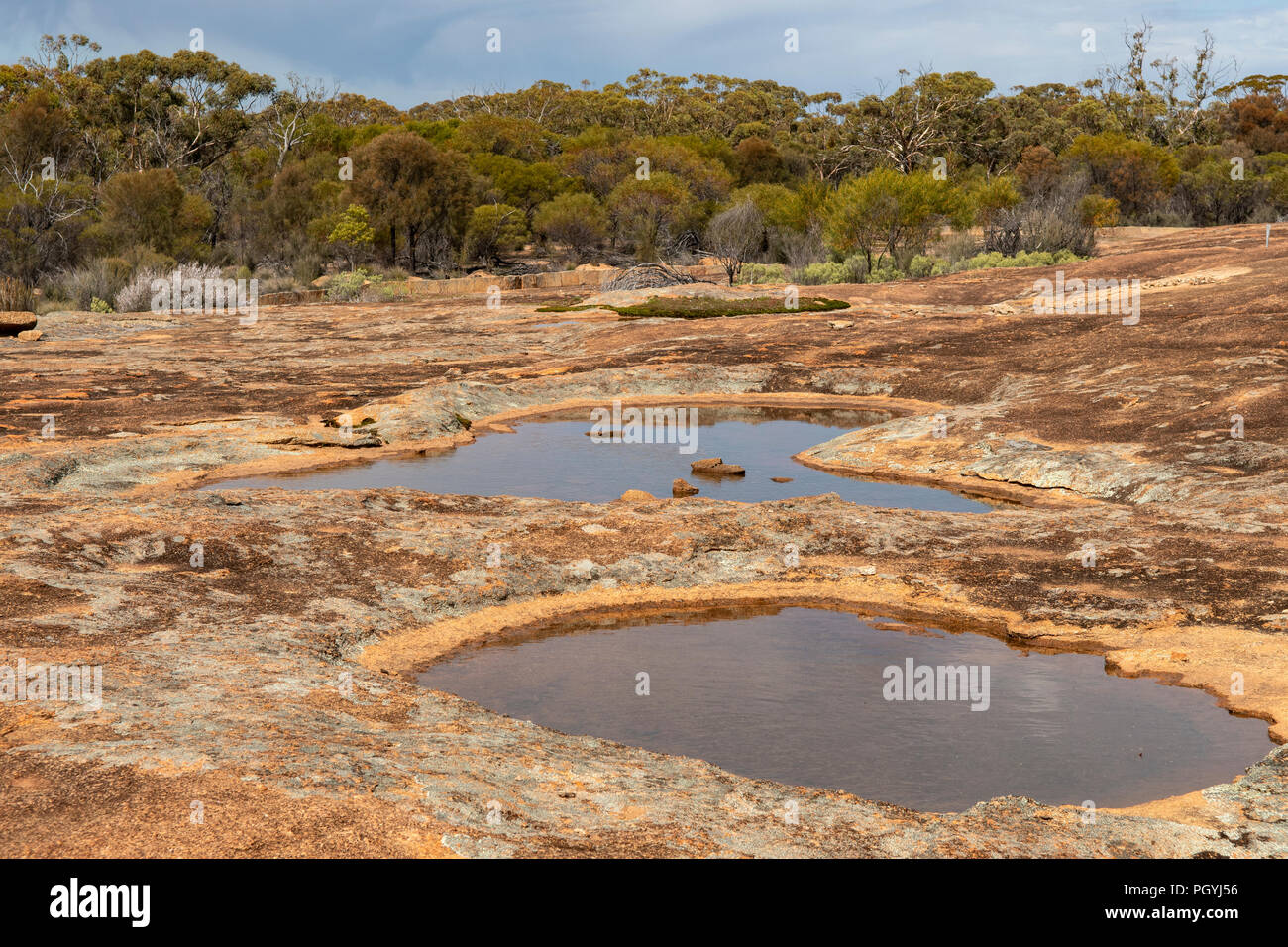 Karalee Felsen, in der Nähe von Southern Cross, WA, Australien Stockfoto