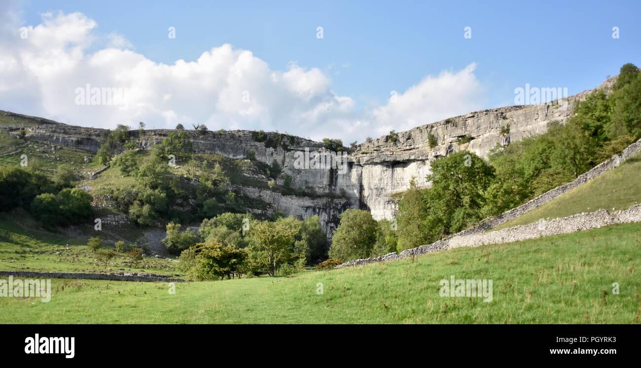Malham Cove Stockfoto