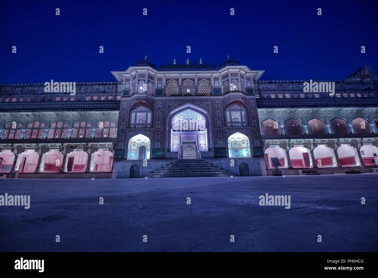 Die Rajasthani palace Gate Stockfoto