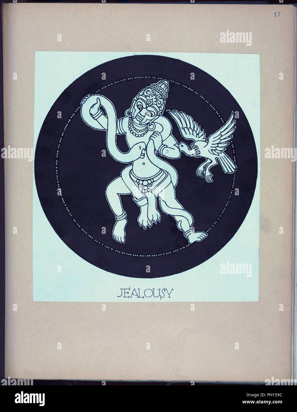 indischer Gott Stockfoto