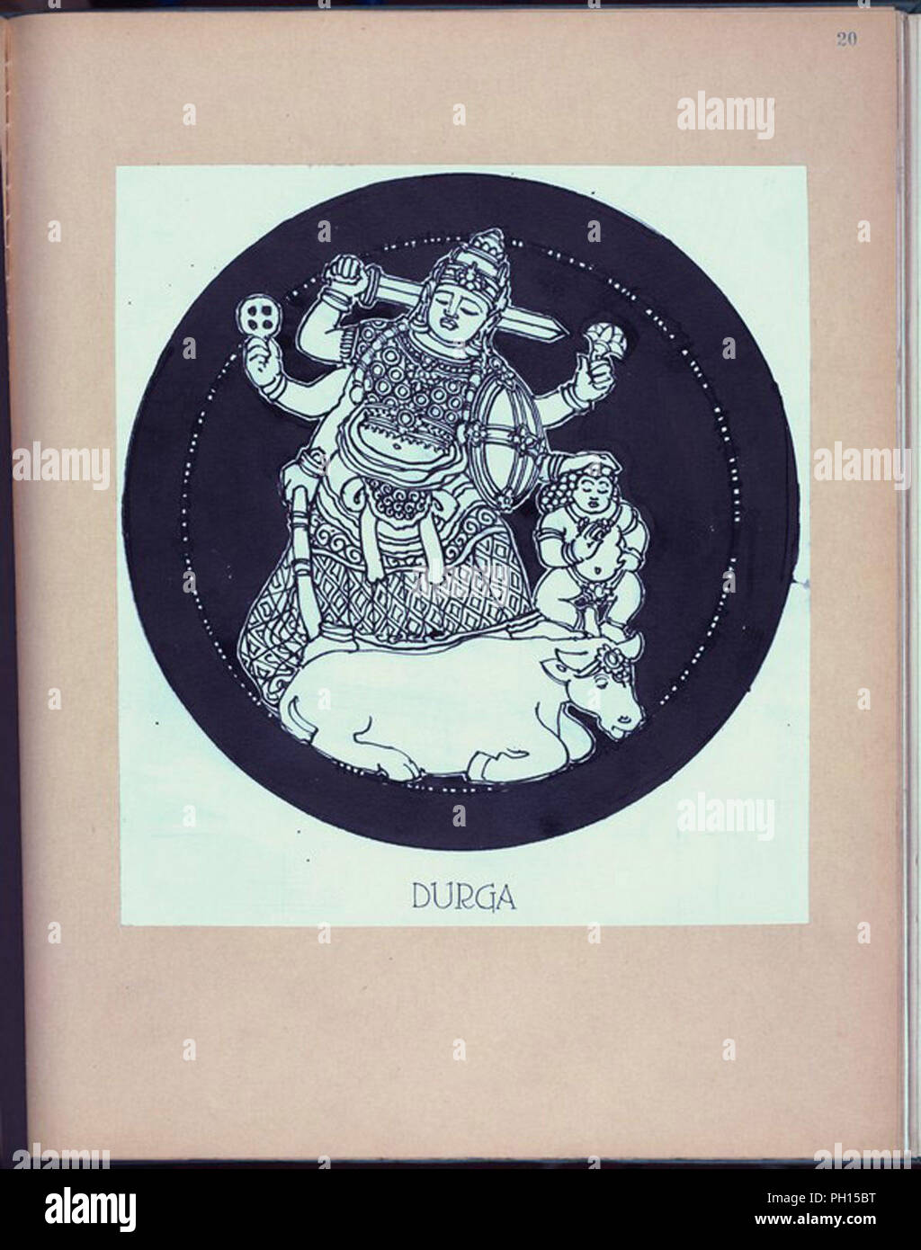 indischer Gott Stockfoto