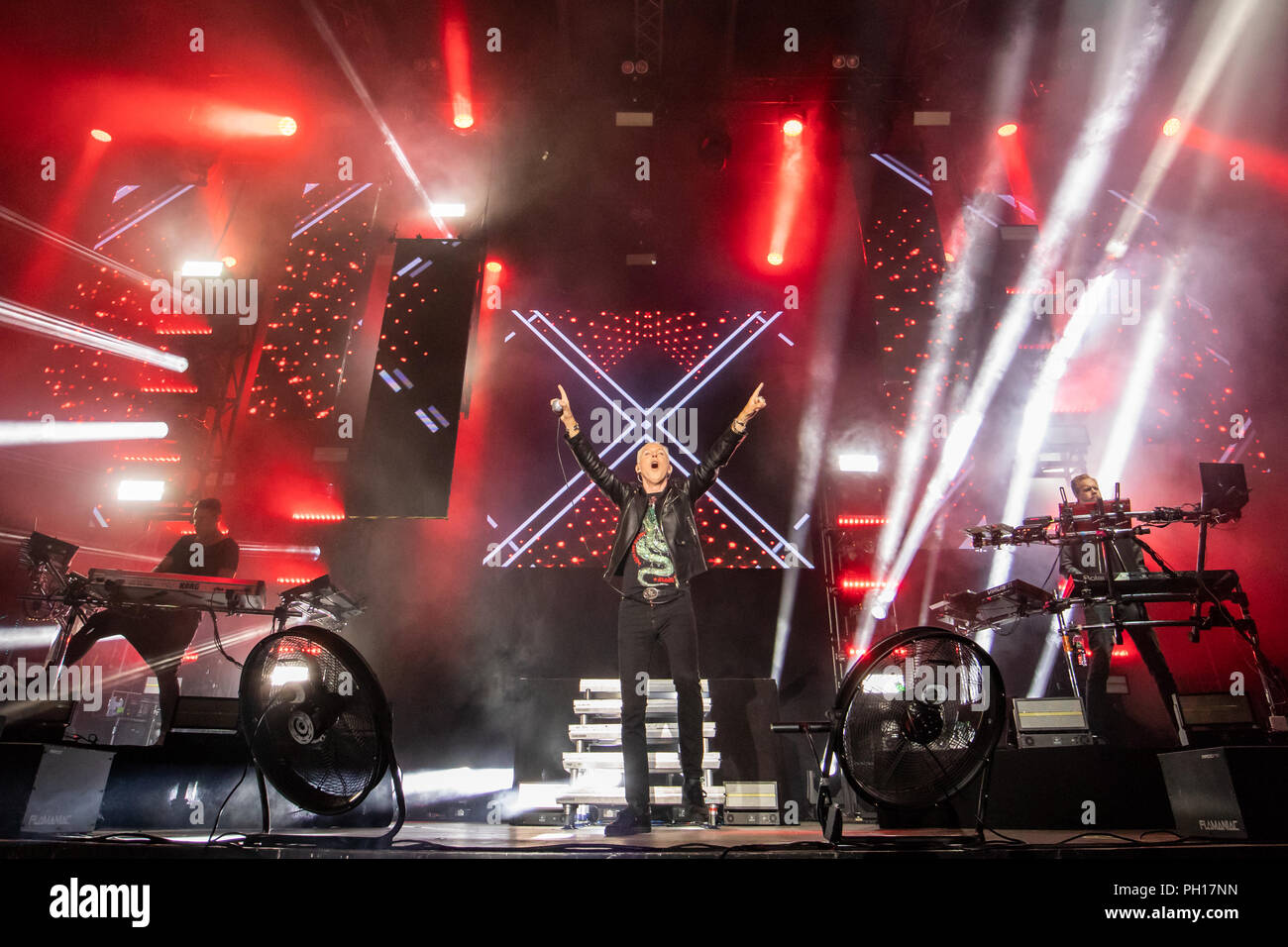Of the german techno group scooter -Fotos und -Bildmaterial in hoher ...
