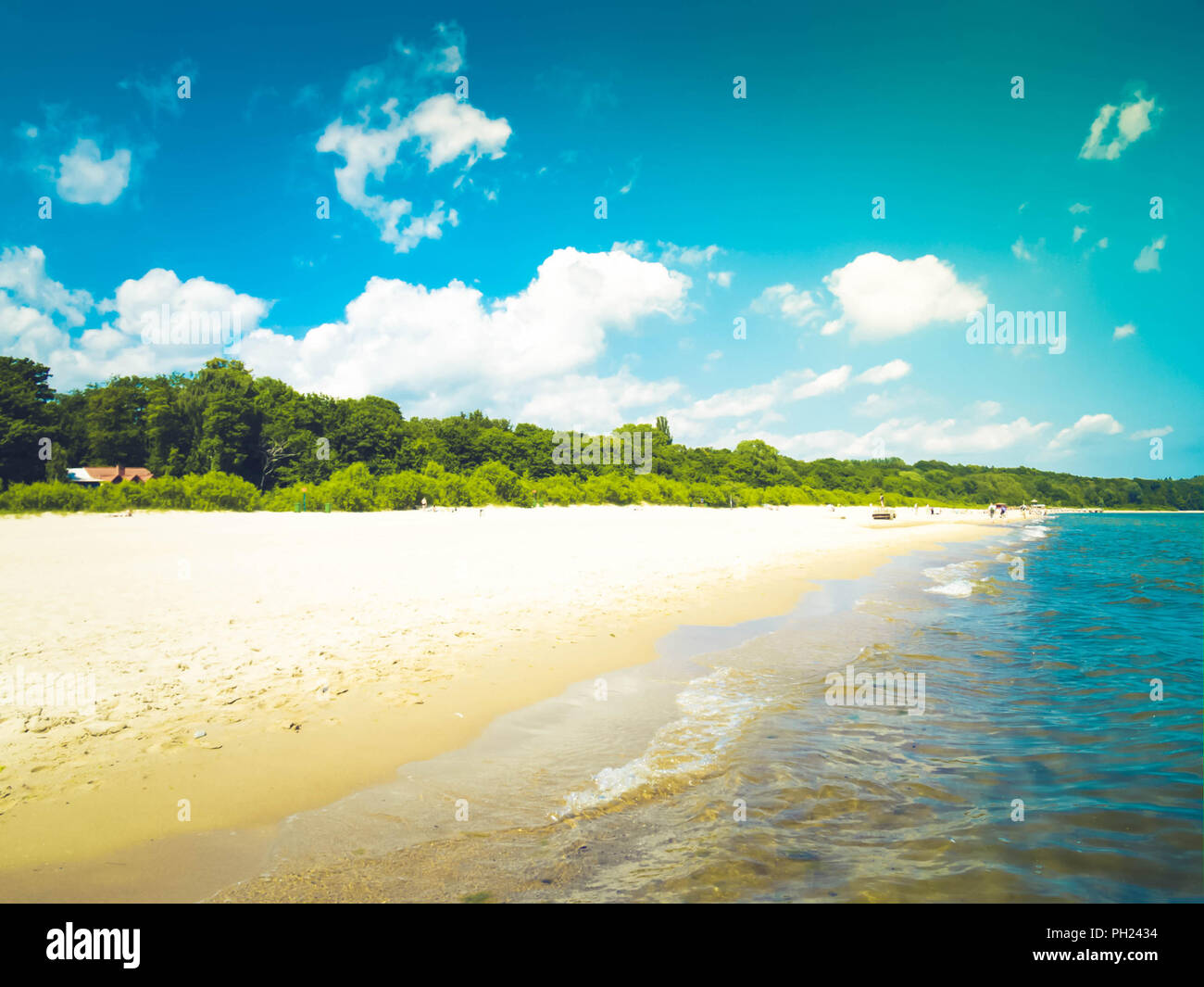 Marine, Sopot, Polen Stockfoto