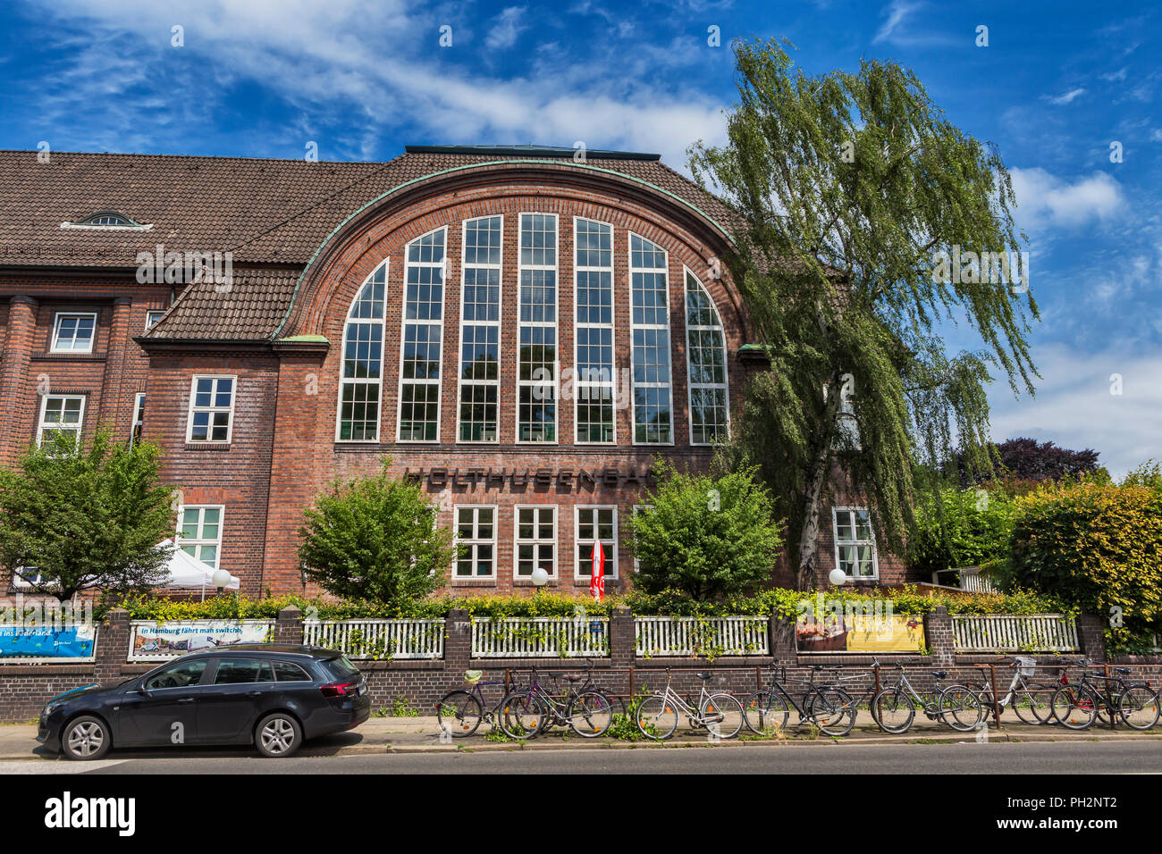 Holthusenbad, Schwimmbad, Hamburg, Deutschland Stockfoto