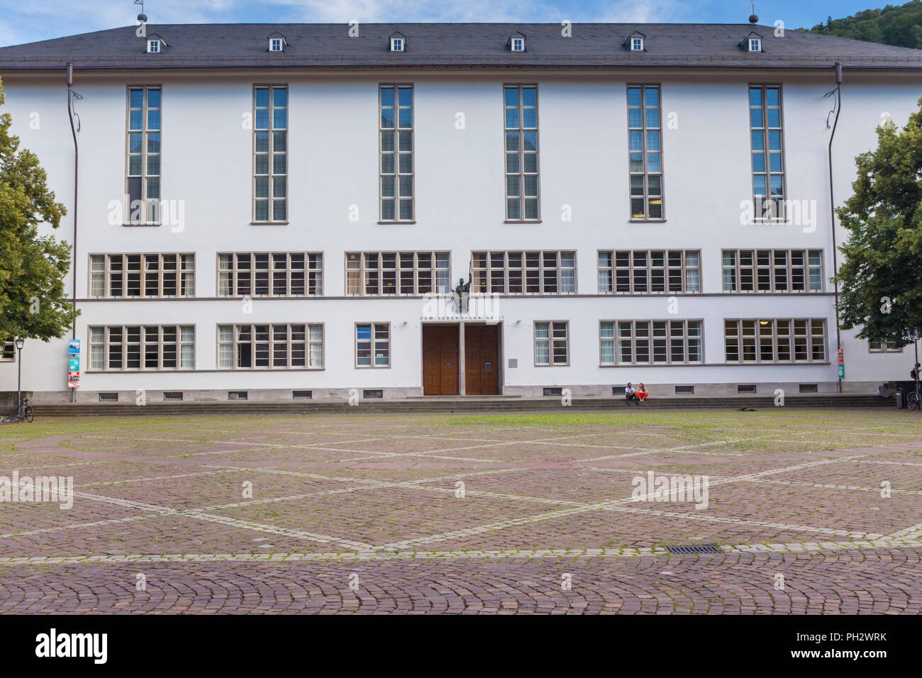 Neue Universität (1934), Heidelberg, Baden-Württemberg, Deutschland Stockfoto