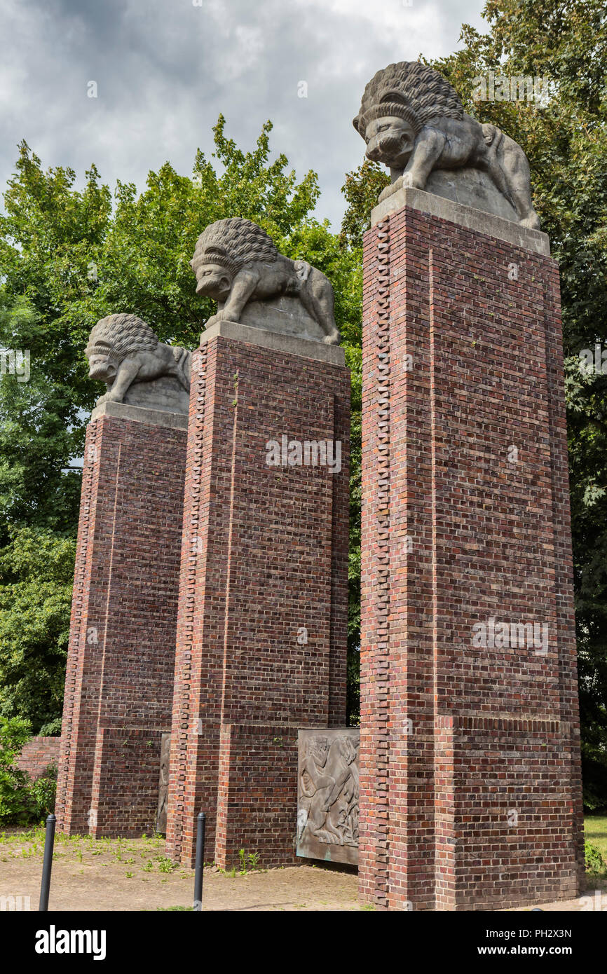 Lions Gate (1927), Rosenhohe, Darmstadt, Hessen, Deutschland Stockfoto