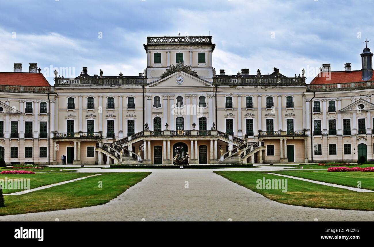 Schloss Esterházy in Fertőd, Ungarn Stockfoto