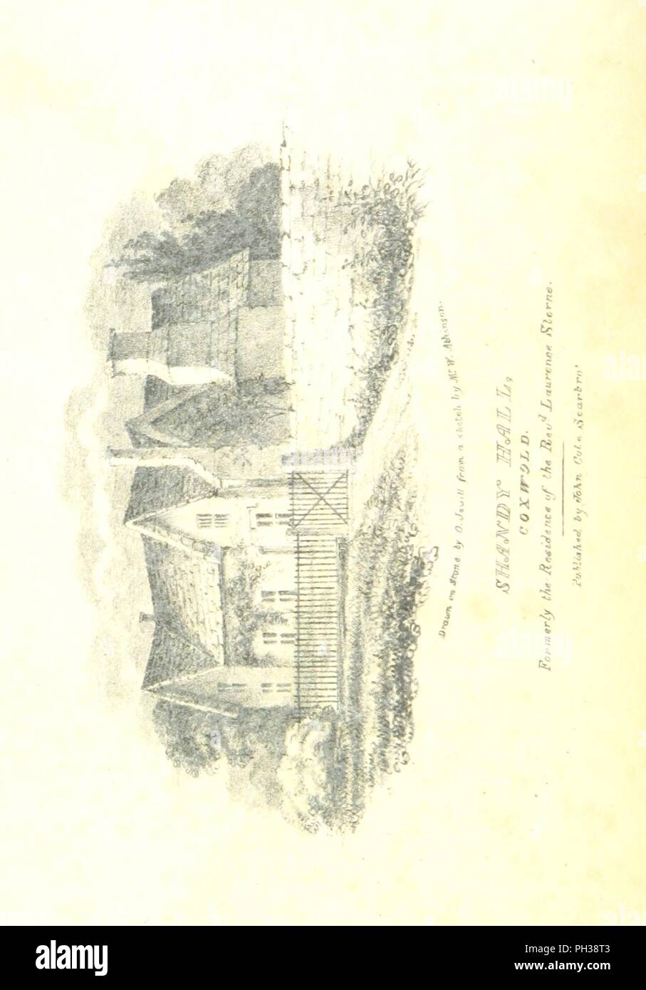 Bild von Seite 16 der "Antiquarian Schatulle; bestehend aus Darstellungen und Beschreibungen der 1. Der König Richard III. Bettgestell, Scarborough. 2. Eine alte Schlüssel am Scarborough gefunden. 3. Ende der Residenz der Rev.La0063. Stockfoto