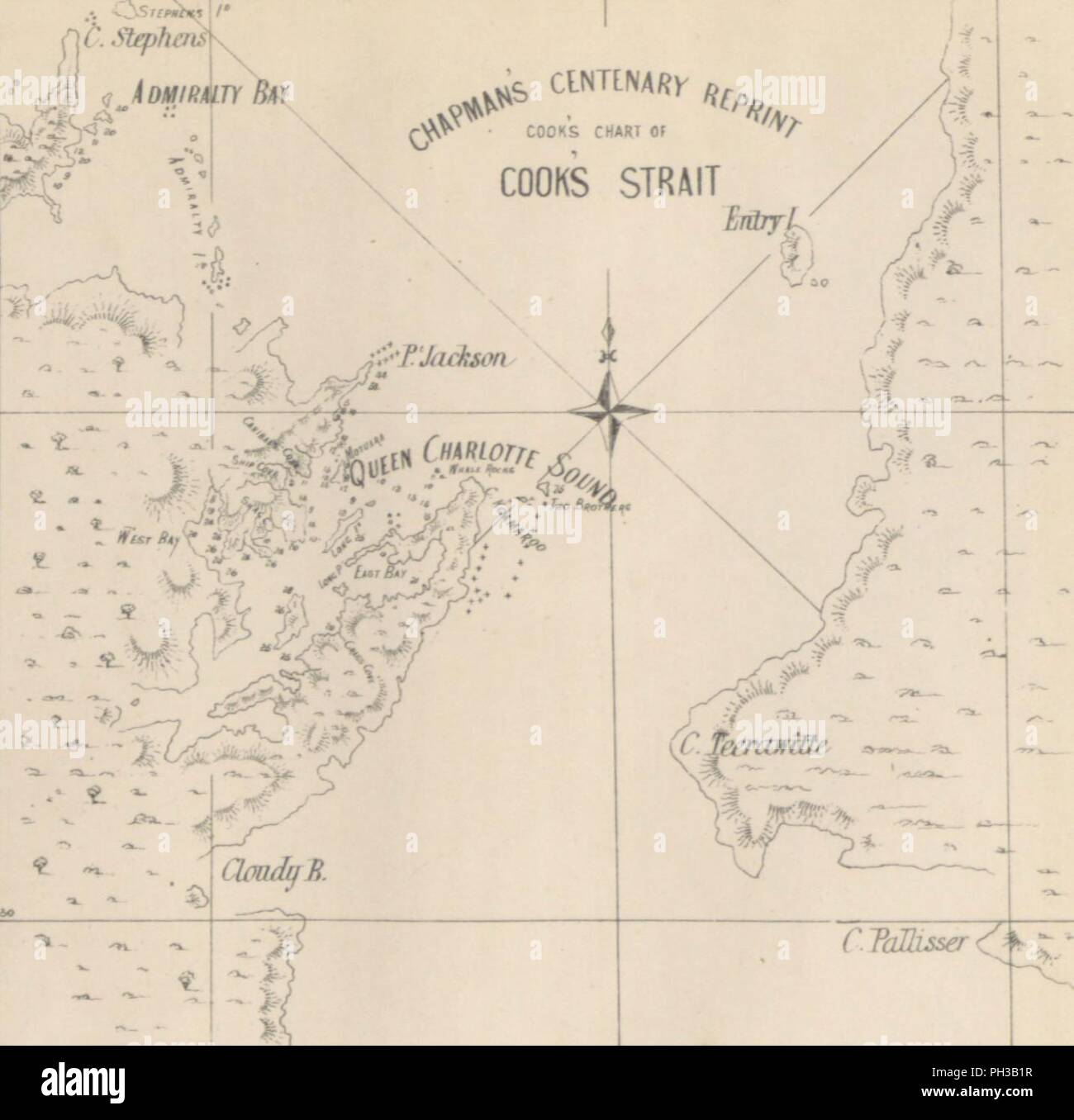 Bild von Seite 20 der "Chapman's Centenary Memorial von Kapitän Cook's Beschreibung von Neuseeland vor hundert Jahren. [Auszüge aus drei Reisen Cook der Weltumrundung, herausgegeben von George T. Chapman mit Unterstützung 0011. Stockfoto
