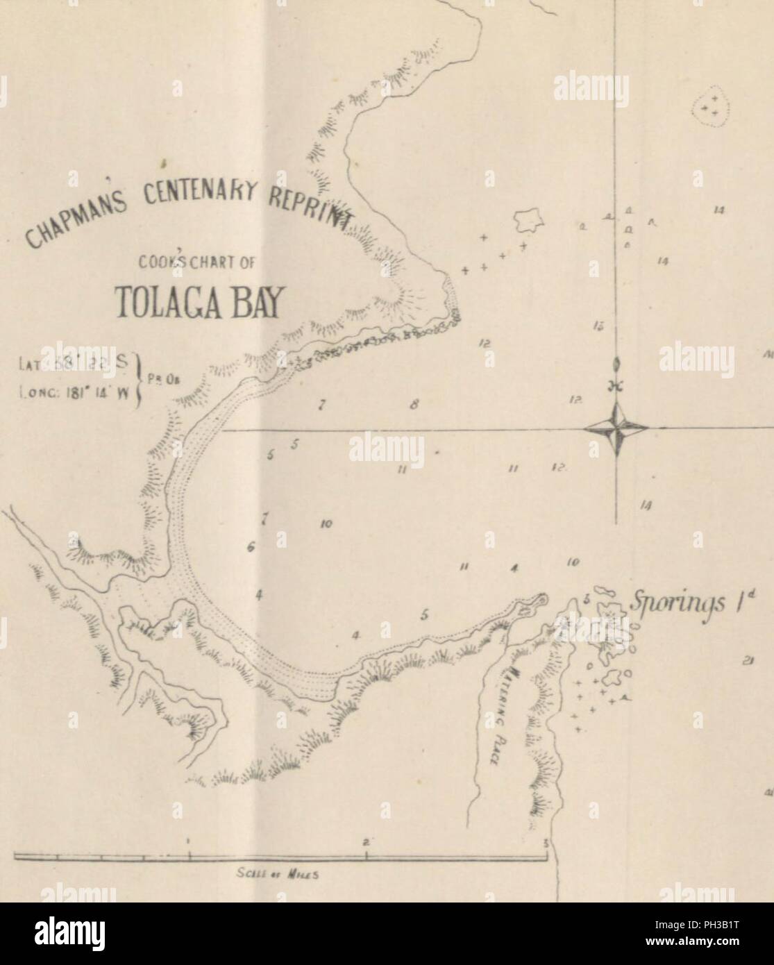 Bild von Seite 20 der "Chapman's Centenary Memorial von Kapitän Cook's Beschreibung von Neuseeland vor hundert Jahren. [Auszüge aus drei Reisen Cook der Weltumrundung, herausgegeben von George T. Chapman mit Unterstützung 0007. Stockfoto