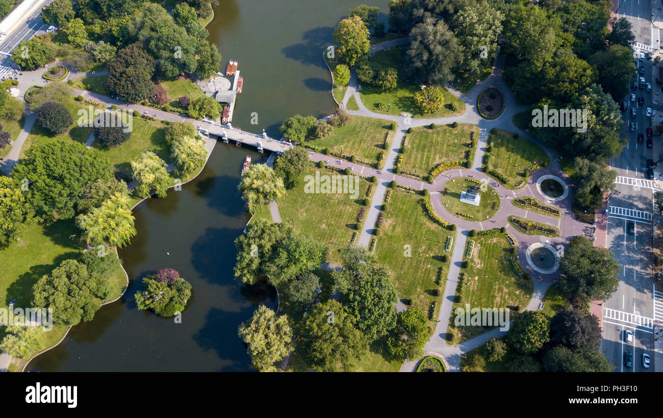 Boston Public Park, Boston, MA, USA Stockfoto