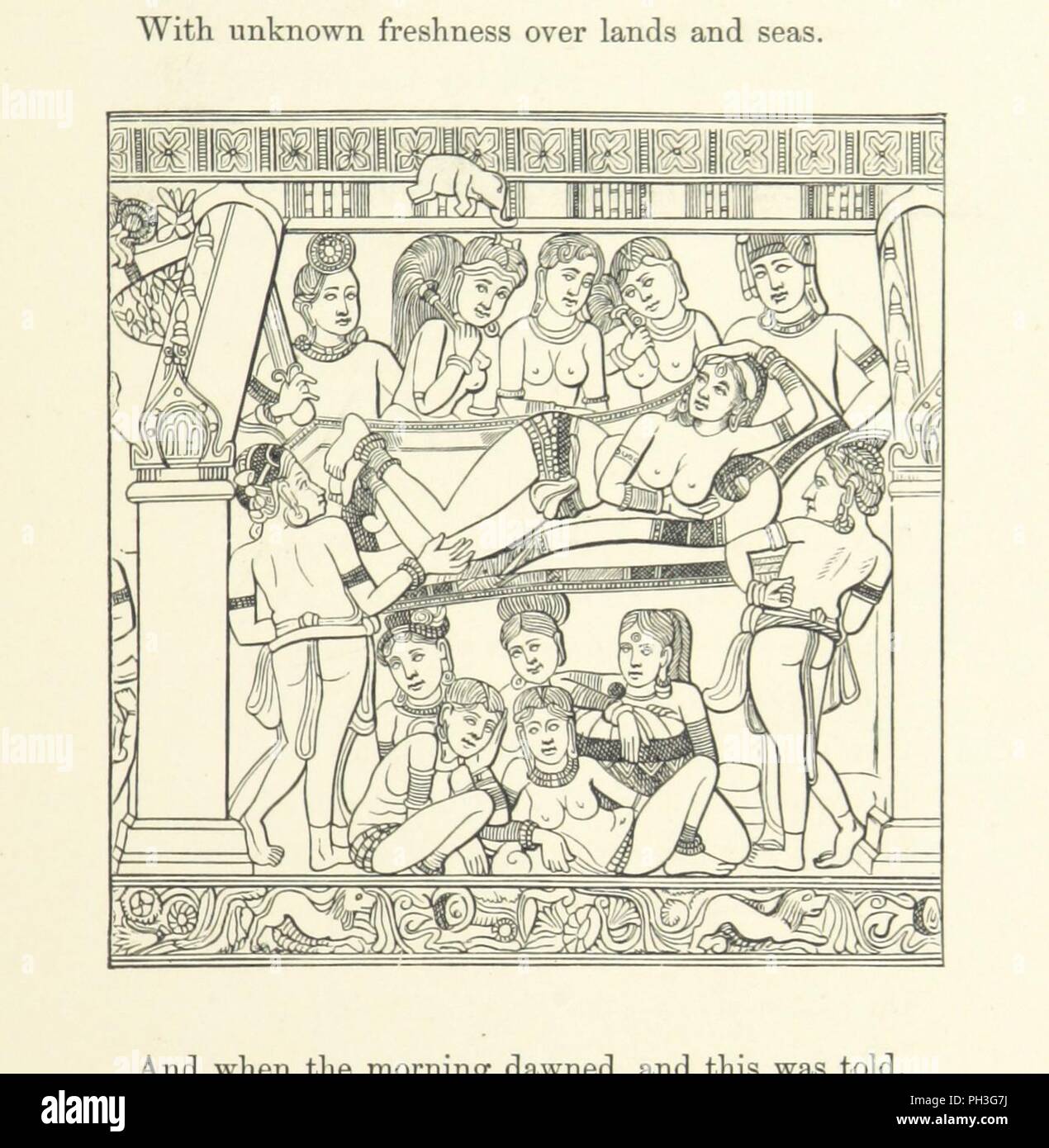 Bild von Seite 31 der' [Das Licht der Asien; oder, der Große Renunciation-Mah âbhinishkramana. Wird das Leben und die Lehren des Gautama. Wie in Vers durch einen indischen buddhistischen erzählt. Durch E.Arnold, etc.]". Stockfoto