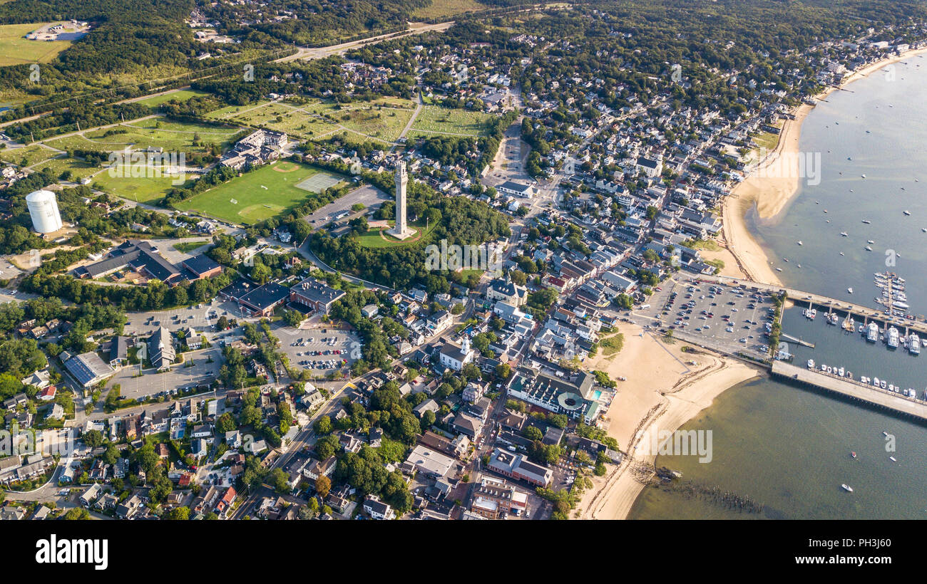 Pilgrim Monument, Provincetown, MA, USA Stockfoto