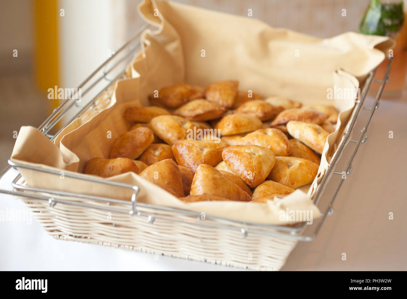 Kaffeepause, Catering einer Konferenz Stockfoto