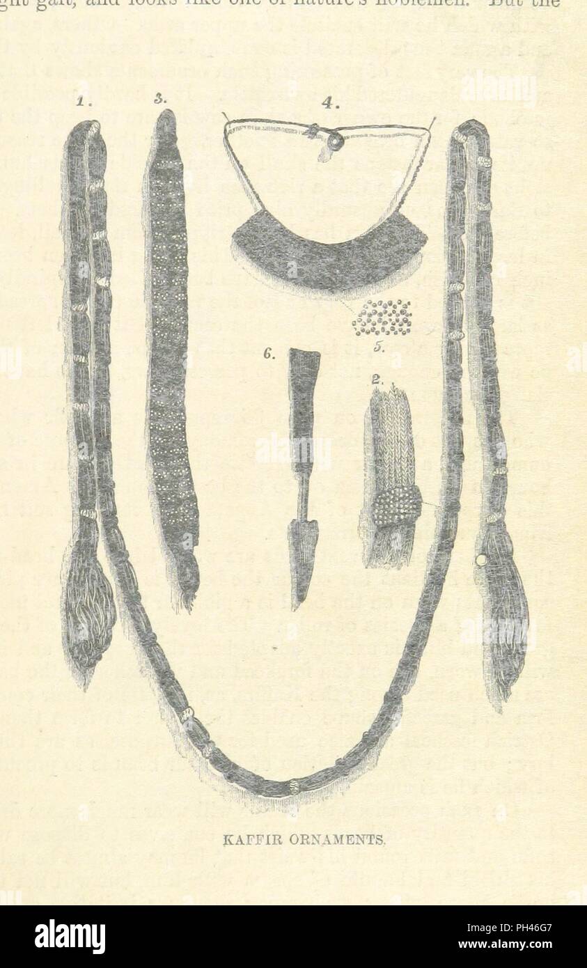 Bild von Seite 51 "Die Naturgeschichte des Menschen; die Sitten und Gebräuche des Unzivilisierten Rassen der Menschen. Mit neuen Designs durch Angas, Danby, Wolf, Luig, usw., usw. Von den Brüdern Dalziel' 0096 eingraviert. Stockfoto