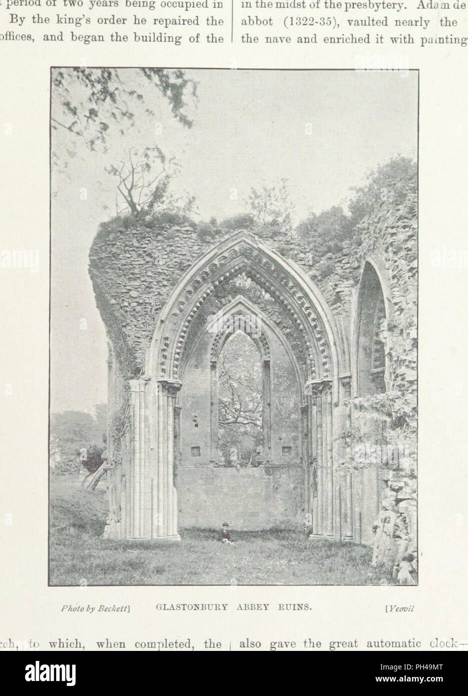 Bild von Seite 71 der Omerset durch die Kamera seinen Kathedralen, Klöster, Kirchen, historischen Villen, malerischen Häusern, öffentlichen Gebäuden, Landschaften gesehen, Hersteller und Handel. Teil IV - Yeovil und Bezirk" durch die Briten 0046. Stockfoto