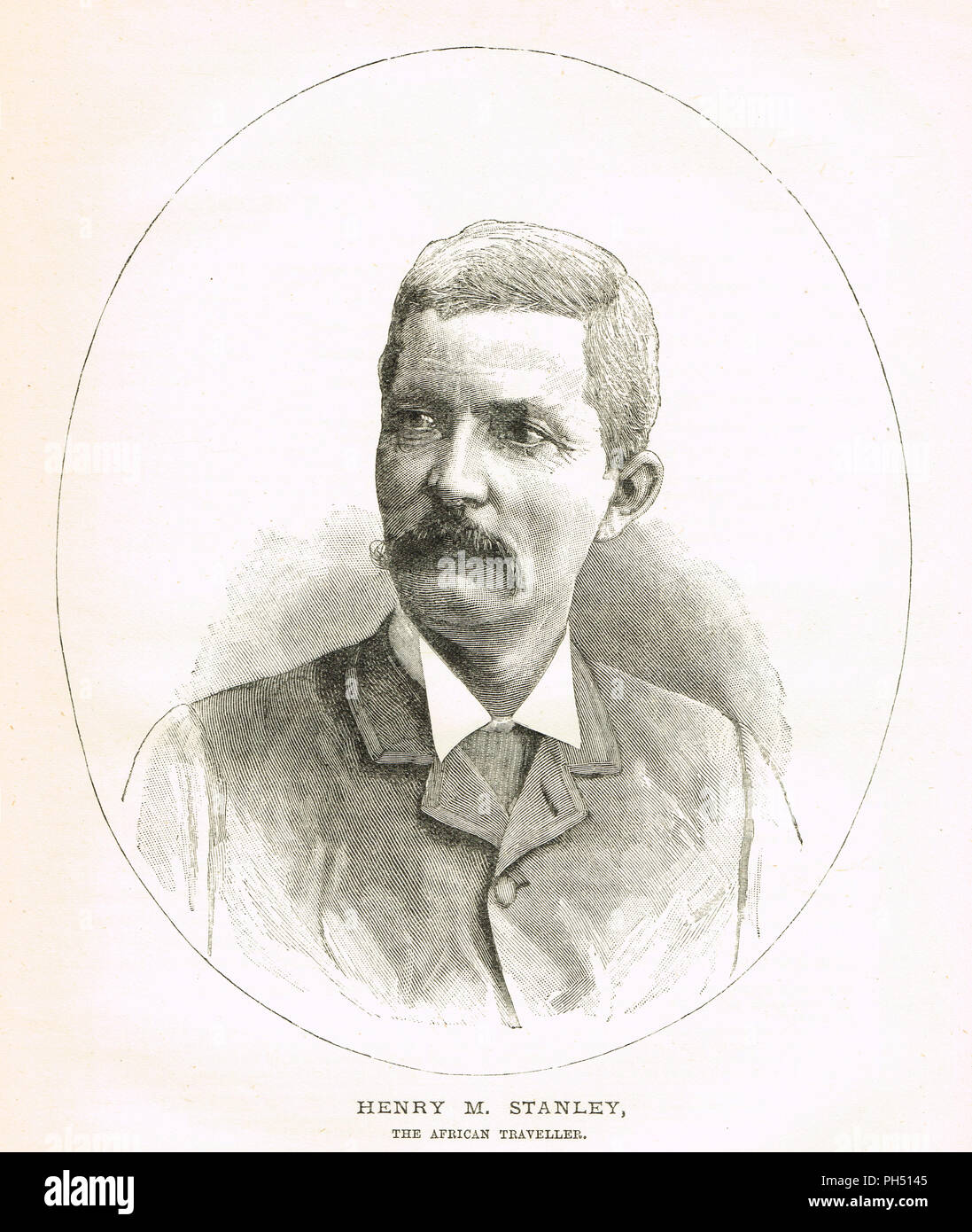 Henry Morton Stanley, Journalist, Explorer Stockfoto