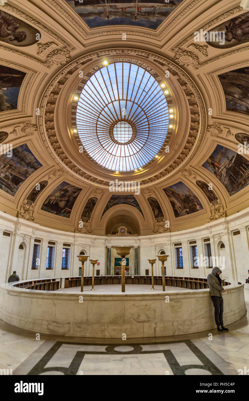 George Gustav Heye Center, National Museum der Indianischen, Alexander Hamilton US-Custom House (1907), New York City, USA Stockfoto