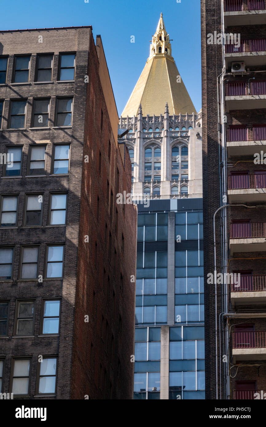 New York Life Building golden Dome, NYC, USA Stockfoto