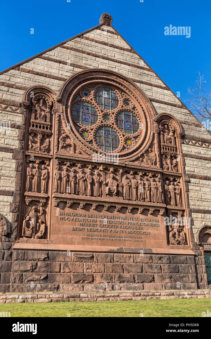 Alexander Hall, Princeton University, New Jersey, USA Stockfoto